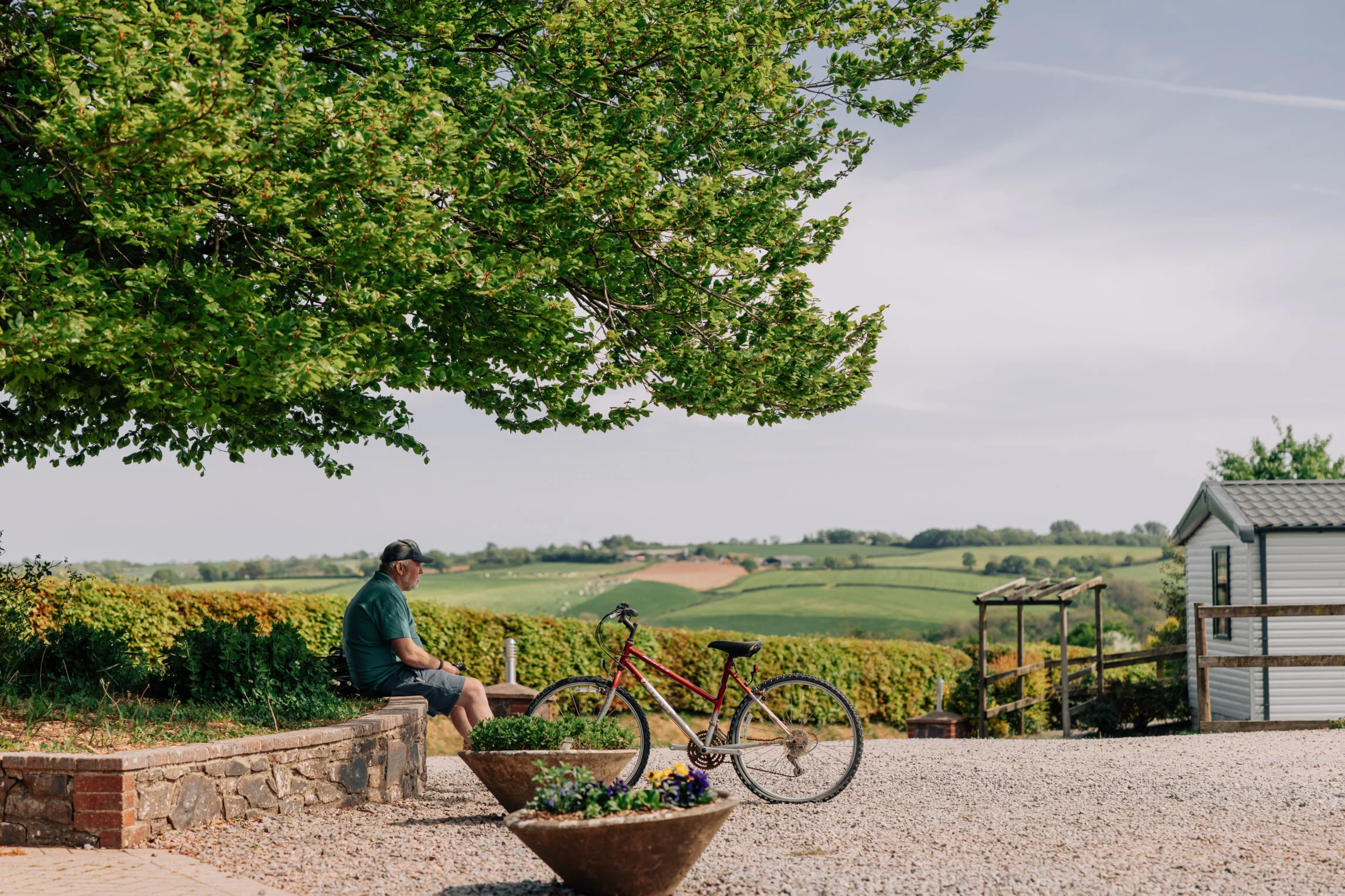 cycling in devon at yeatheridge