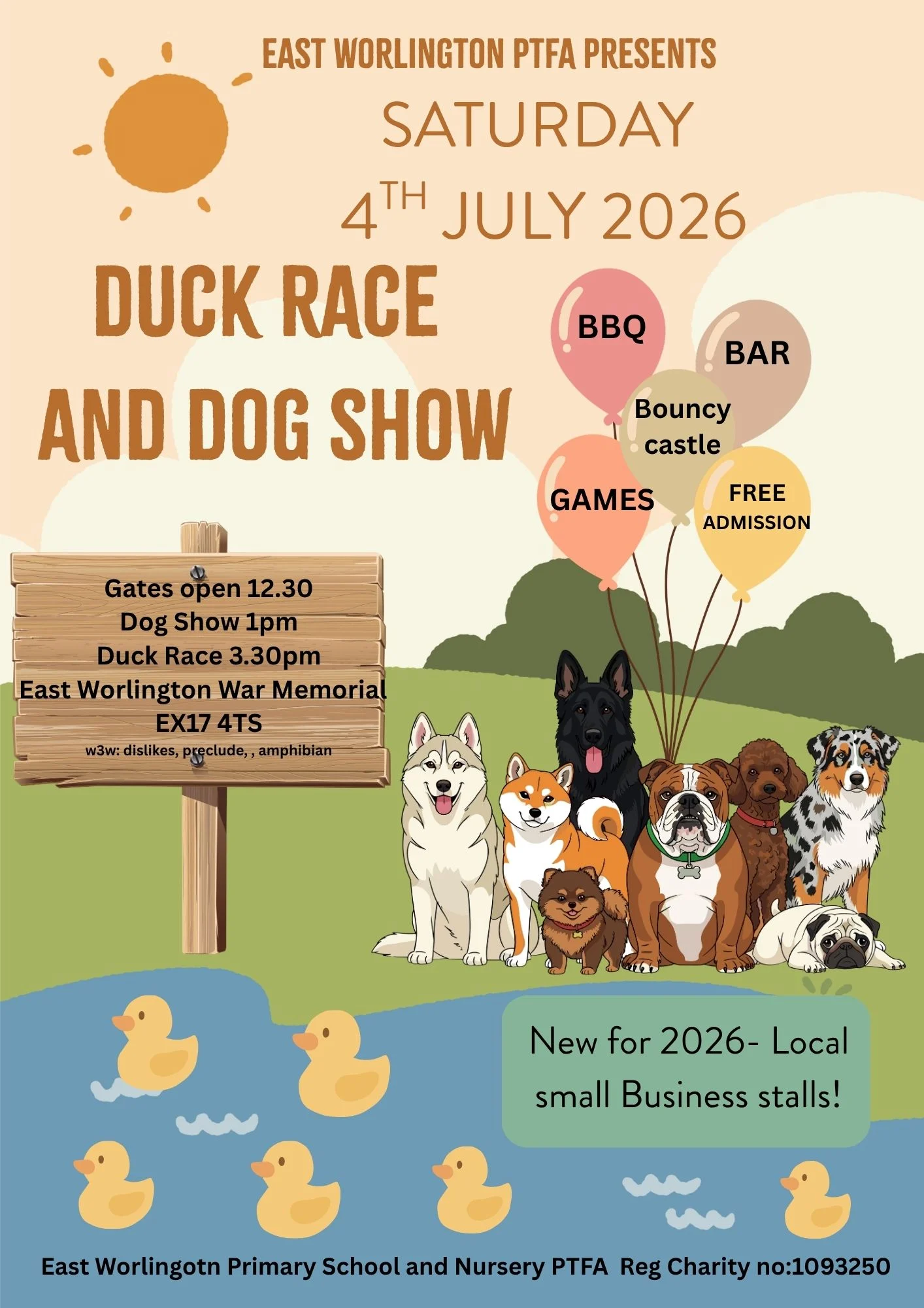 East Worlington Duck Race and Dog Show
